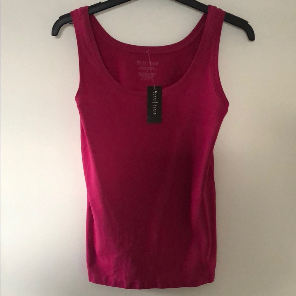 White House Black Market Pink Tank Top